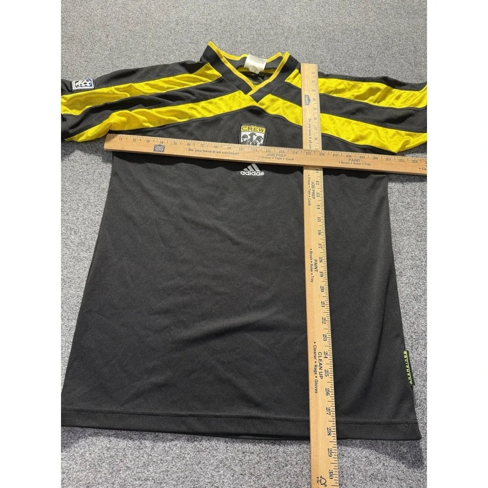 Vintage 2000 Adidas Columbus‎ Crew Soccer Jersey Size Medium MLS Football Black